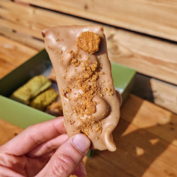 Chiacchiere Miste Lotus & Pistacchio - con crema 50% pistacchio esclusiva Pistacchissimo